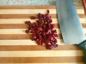 蔓越莓干切碎