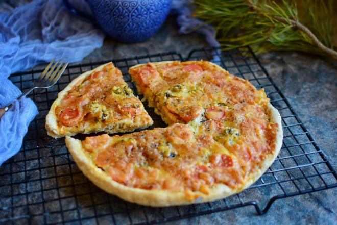 金枪鱼火腿披萨