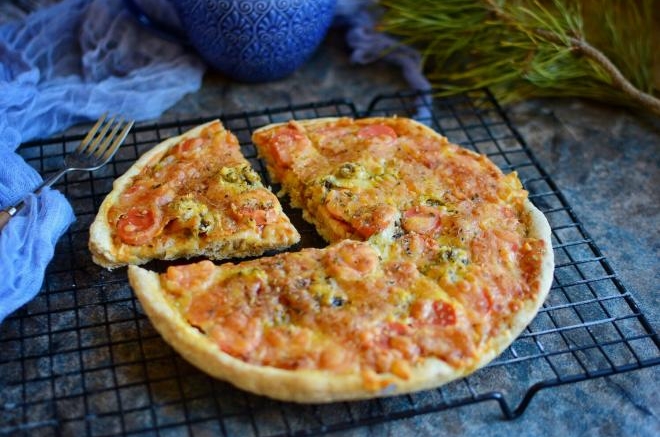 金枪鱼火腿披萨