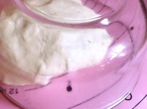 密封发酵至2到3倍大