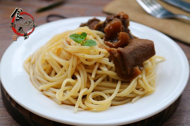 咖喱羊肉烩意面