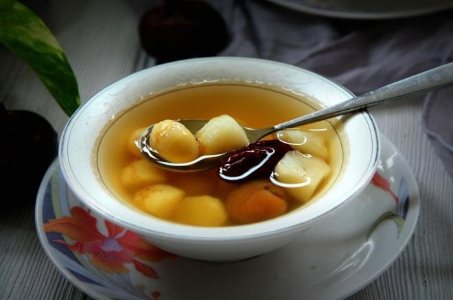 红枣桂圆马蹄汤