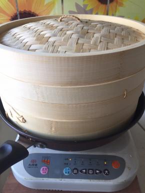 水开后，大火蒸12分钟左右即