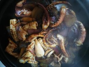 翻倍均匀，盖盖，大火，听到噼里啪啦的声音，马上关火，焖2分钟