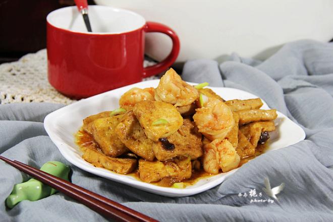虾仁烧豆腐