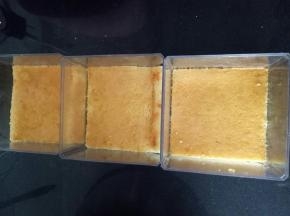 底下铺一片蛋糕片
