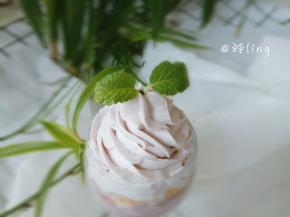 同样也是美美哒，有紫薯粉的可以再撒一点点紫薯粉做装饰