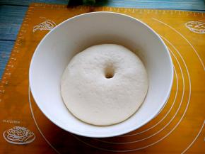 面团发酵到二倍大