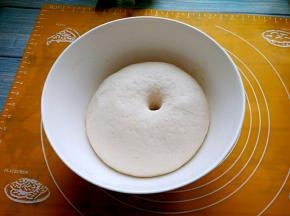 面团发酵到二倍大