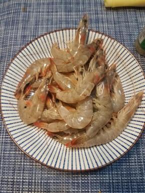 全部处理好后，先放一盘备用。