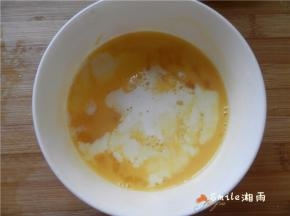 加入15g牛奶（常温）搅匀。