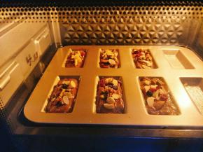 烤箱预热，190度烤13分钟