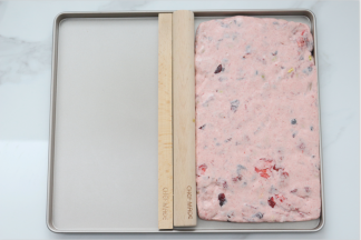 最后整型成方形即可