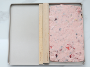 最后整型成方形即可