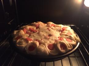 满满的芝士哦，自己在家做材料想放多少就放多少，趁热食用哦