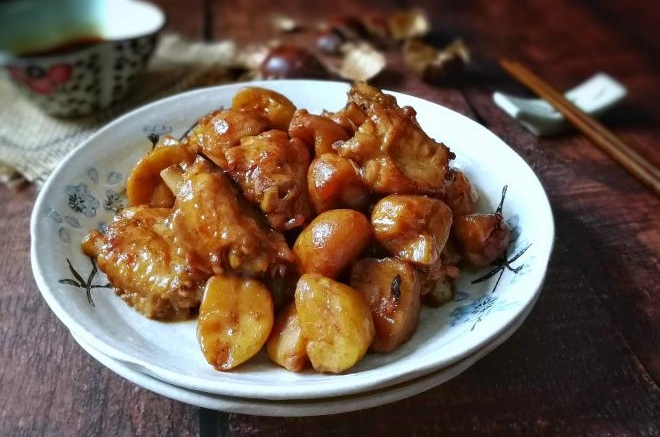 栗子烧鸡翅