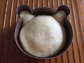 放入烤箱二次发酵40分钟