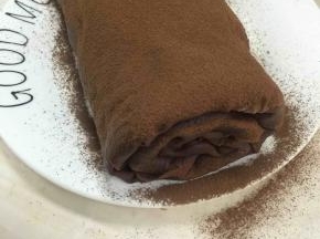 最后筛上可可粉，就完工了