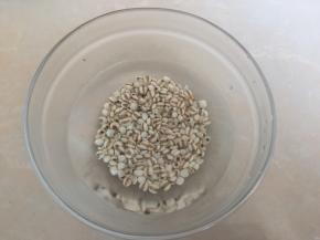 薏米先用开水泡1个小时