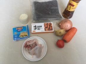 准备好材料