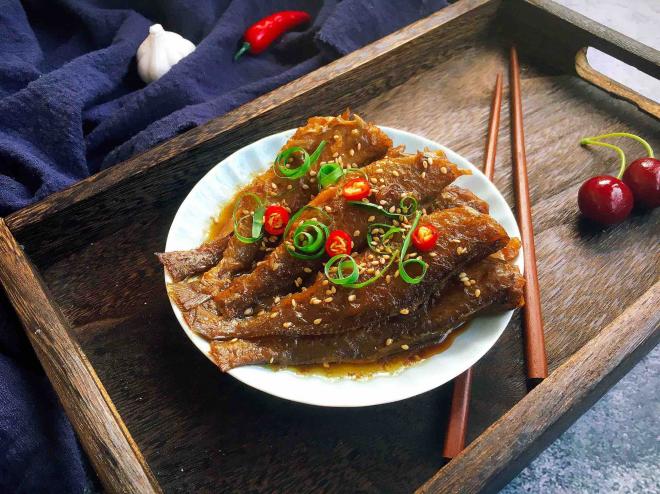 下酒小菜 红烧小黄花鱼