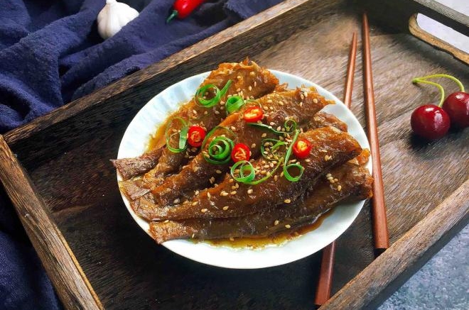 下酒小菜 红烧小黄花鱼