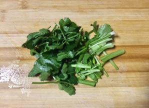 香菜如图切短节