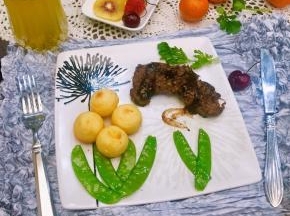 再挤上黑椒酱