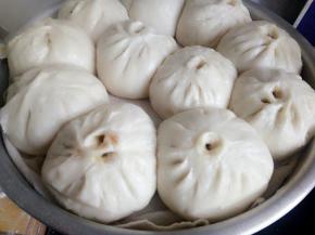 时间到，不要关火，再蒸一分钟后关火，起锅