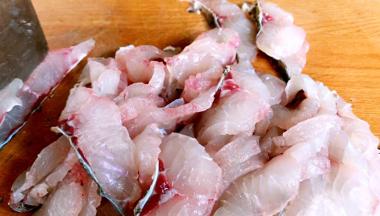 鱼肉切片