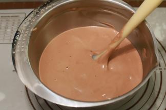 上下翻拌手法拌匀