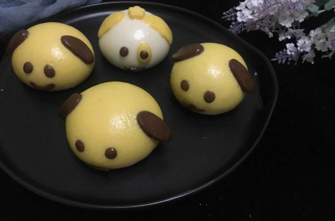 金狗旺财馒头