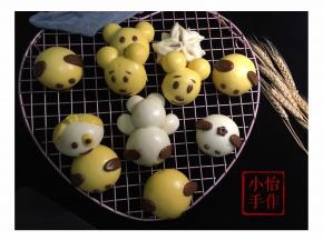 出炉后的馒头