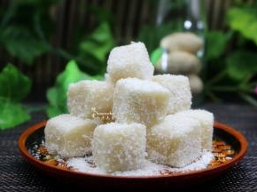 软软的，椰香美味，椰香小方糕