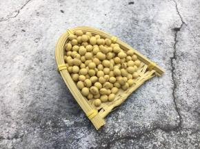 黄豆清洗干净备用。