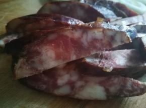 腊肠切片