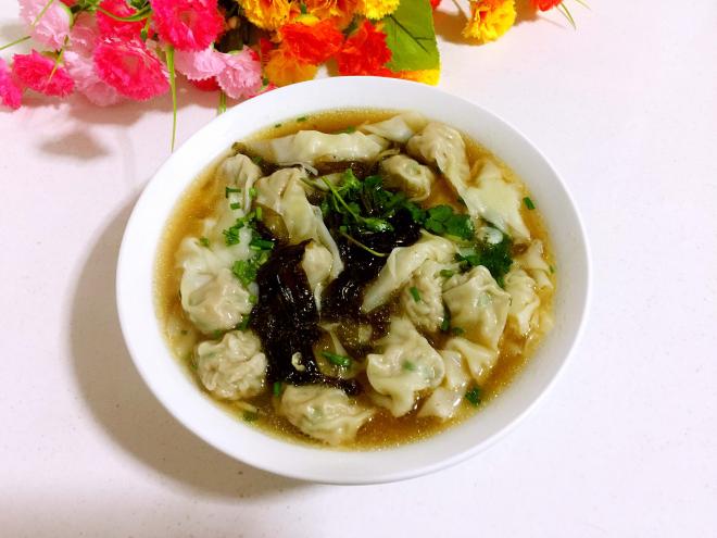 鲜肉馄饨