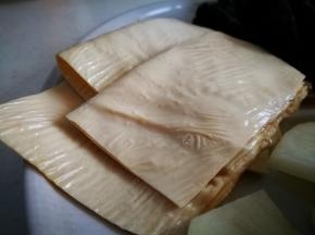 豆皮泡发