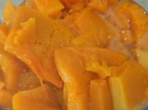 蒸熟后放入搅拌机