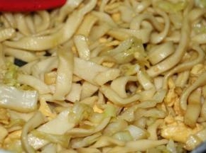 轻轻翻炒均匀