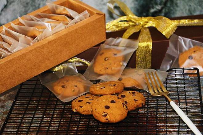 浓香巧克力豆饼干