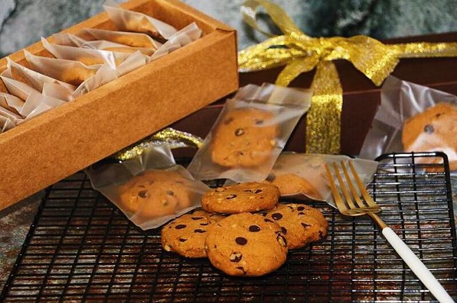 浓香巧克力豆饼干