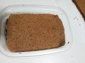 然后放上第三片蛋糕片