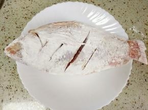 拍上一层淀粉