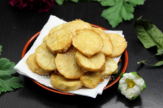 酥脆零食，五香炸薯片
