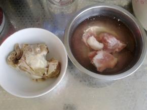 准备好食材。