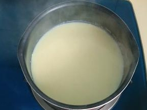 豆浆煮沸