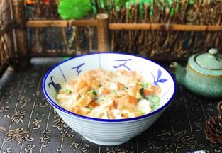 鲜美的咸豆浆就做好了