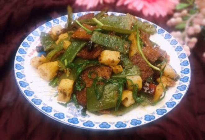 烧烤滋味三样菜