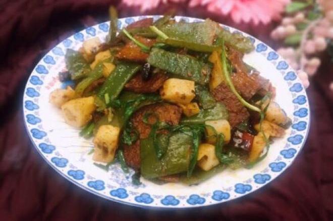 烧烤滋味三样菜
